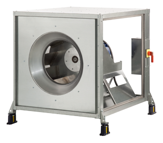 thumbnail image 2 of Ventilation Direct Food Truck Exhaust Fan – 900 CFM, 21" Base, Model FTVXD33, Spun Aluminum, Made In USA 2 of 5